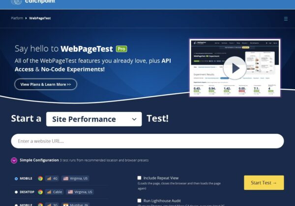 Webpage Test