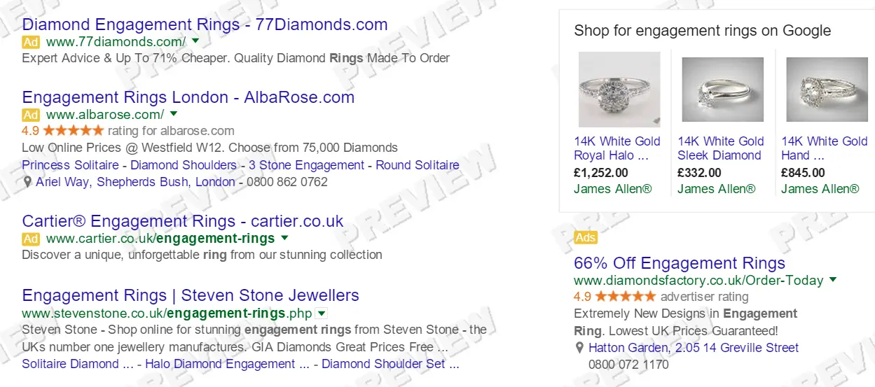 AdWords Preview