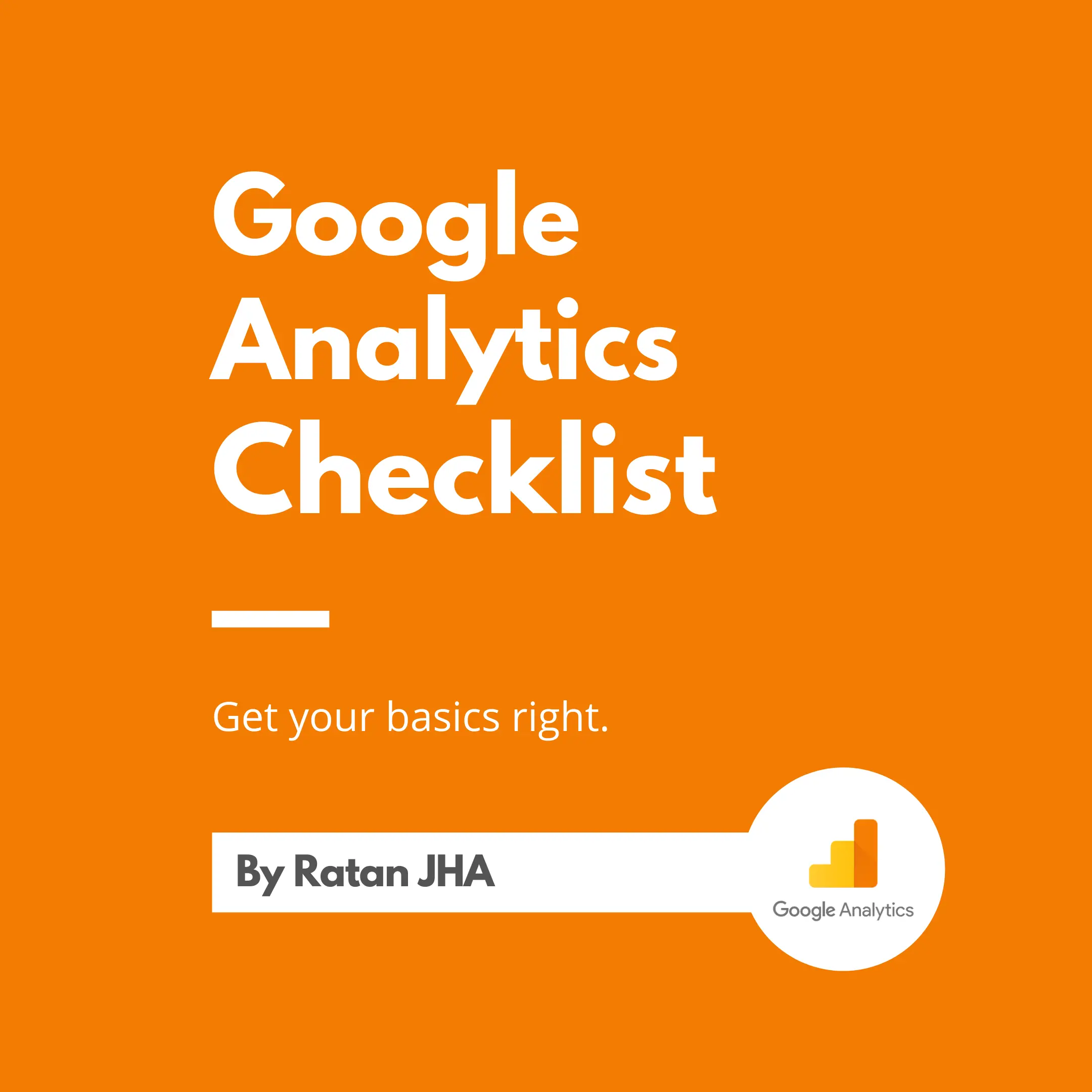 Download Google Anlalytics Checklist